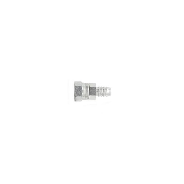 Parker 88 Series Straight Fitting -16 Female Seal-Lok Swivel short, -16 Hose, Steel, Zinc-Nickel Plating JC88-16-16-ZJ - main